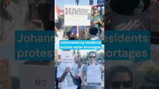 Johannesburg residents protest water shortages