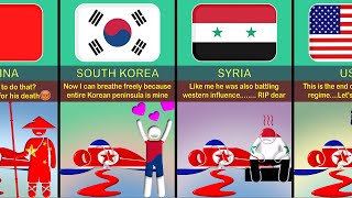 What If North Korea 🇰🇵 Died ~ Reaction From Different Countries