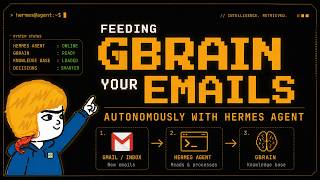 Feeding GBrain Your Emails Autonomously with Hermes Agent