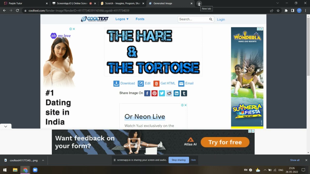 Cooltext for Sprites, Fonts & Backgrounds