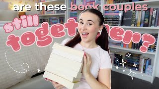 are these BOOK COUPLES still together?! 🤔📖 | *tier ranking book couples*