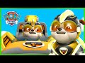 1 hora de los mejores episodios de rescate de Rubble - PAW Patrol Español - Patrulla de Cachorros