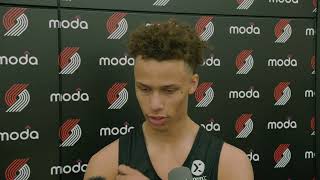 Dyson Daniels Pre-Draft Workout Media Availability 5/31 | Portland Trail Blazers