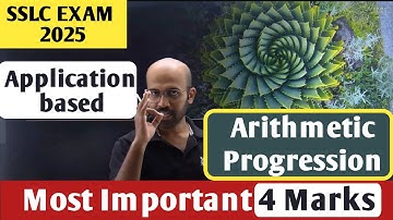 Arithmetic Progression | Application Based with Short tricks 🔑 | SSLC Maths 2025 | Most Important