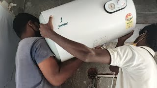 Jaquar 40 Litre Water hetar Installation for Home - YouTube