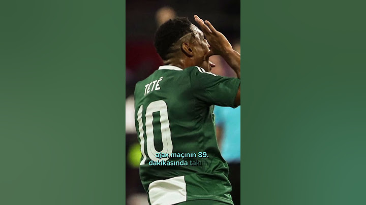 Tete Panathinaikos'da Prem Dönemine Başladı. #tete #galatasaray