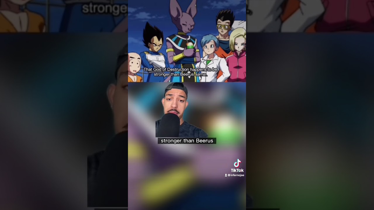 BEERUS VS JIREN (ANIME ONLY) 