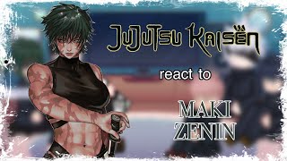 Jjk React To Maki Zenin Culling Games Jjk Season 3 Put In 0.5X