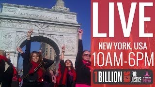One Billion Rising For Justice Live: NYC JustLove