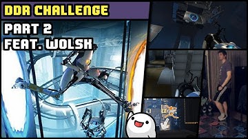 GameStomp || Portal 2 w/ DDR Dance Pads | CO-OP PART 2