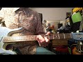 Padre pizzicato playalong on danelectro longhorn bass