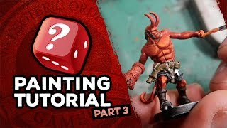 Painting Hellboy: Part 3