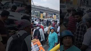 Live Accident At Bommanahalli, Bangalore Breaking News Update Pt-1