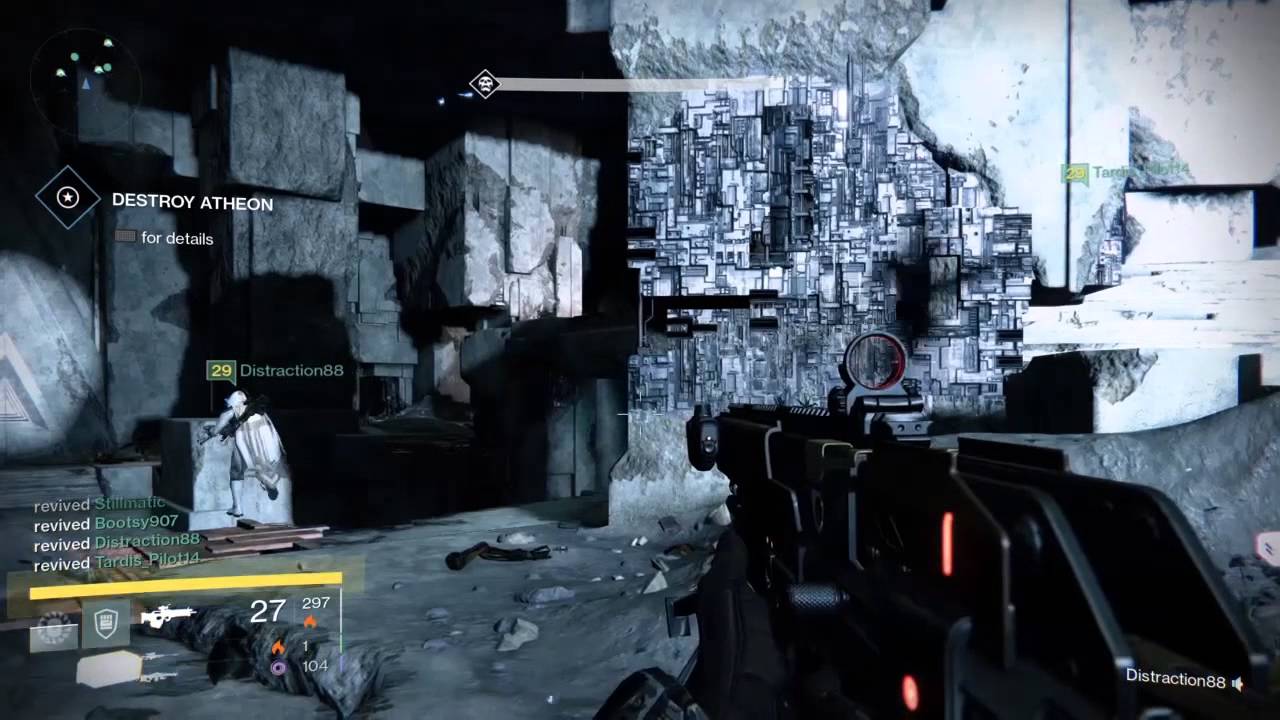 Destiny | All level 29 Hard Raid | Gatekeeper/Atheon footage