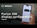 How-to | Display configuration of Purion 200