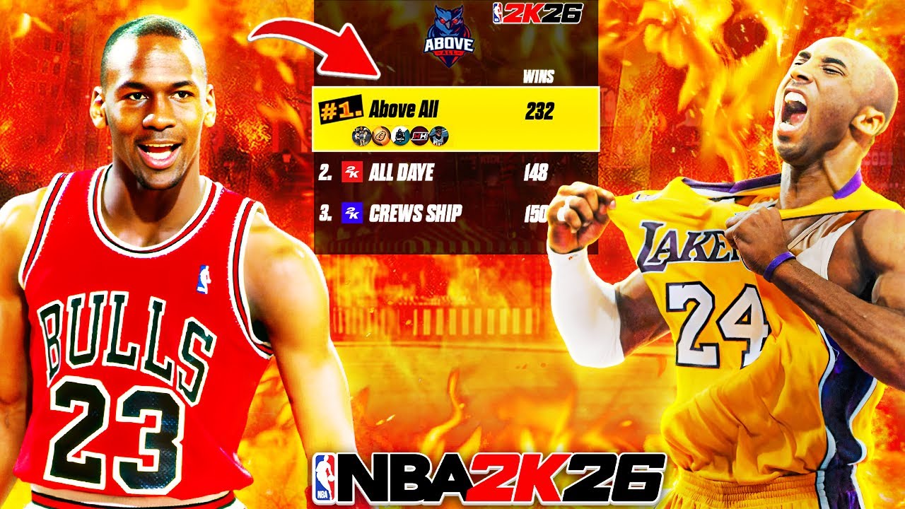 КОБИ И МАЙКЛ ДЖОРДАН ВЫБЫЛИ ИЗ СОСТАВА ЛУЧШЕЙ КОМАНДЫ В NBA 2K26