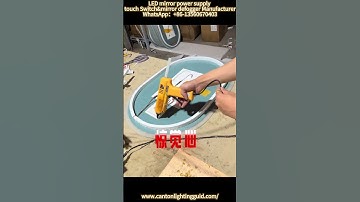 New vanity mirror, diy vanity mirror with lights, mirror touch sensor switch with 96W LED driver.