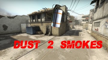 MUST KNOW DUST 2 SMOKES - CS:GO SMOKE TUTORIAL