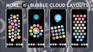 HOW TO New bubble layout options in Bubble Cloud Widgets and Folders for Android phones and tablets screenshot 3
