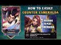 Esmeralda can easily counter no need dominance ice  yu zhong best build 2024