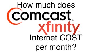 How much does COMCAST internet cost per month?| Xfinity wifi |Xfinity internet| FILAM| Clarkefamily