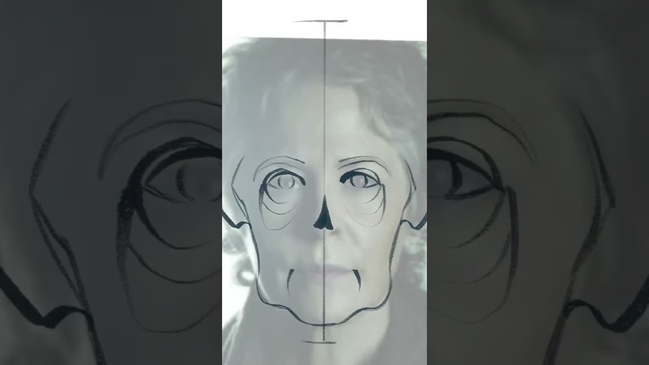 Melissa McBride - drawing comic zombie portrait - TWD walkings theme