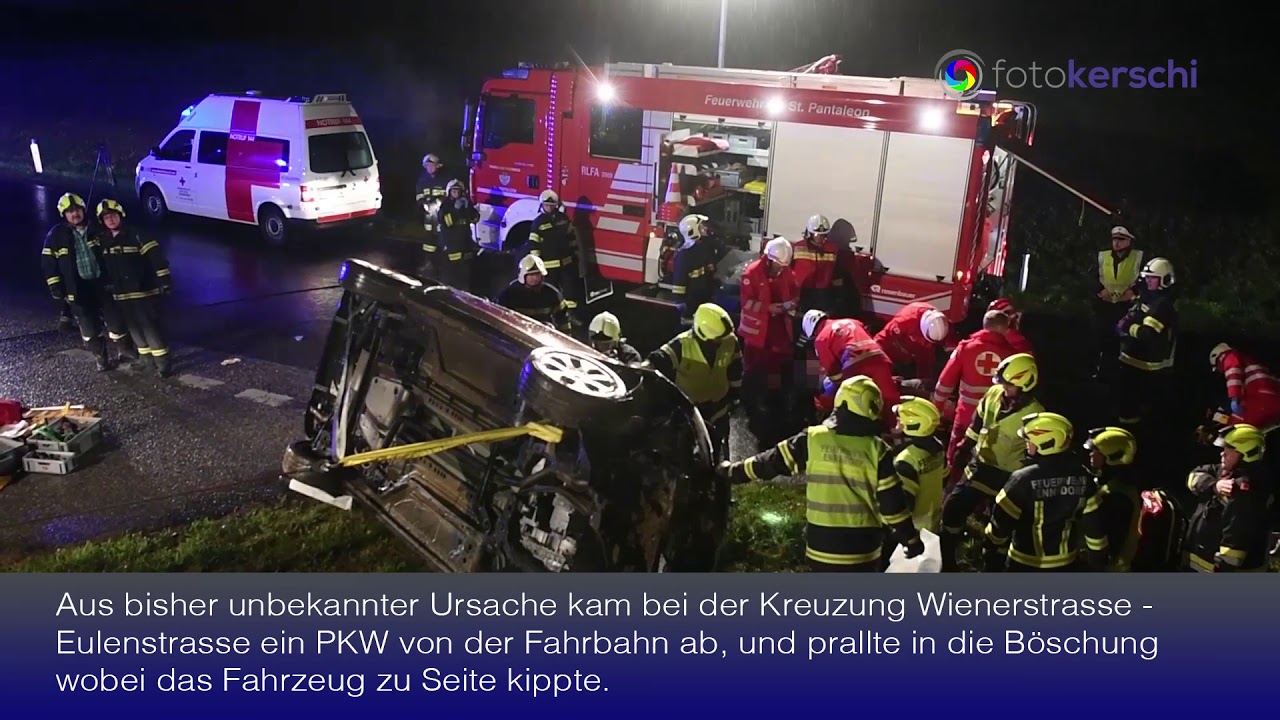 Verkehrsunfall im Ortsgebiet von Ennsdorf