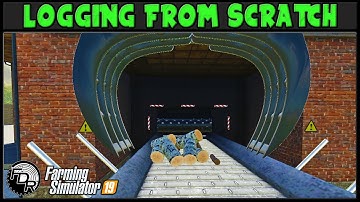 Grinding Along! - Logging From Scratch 168 - Farming Simulator 2019 - FDR Logging