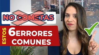 NO cometas estos 6 ERRORES COMUNES en español