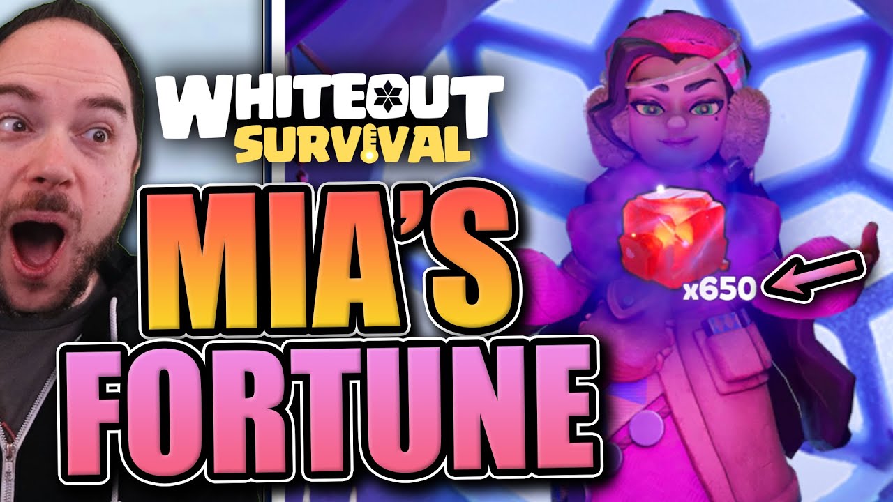 Insanely lucky Mia's Fortune? [massive 5x multiplier] Whiteout Survival