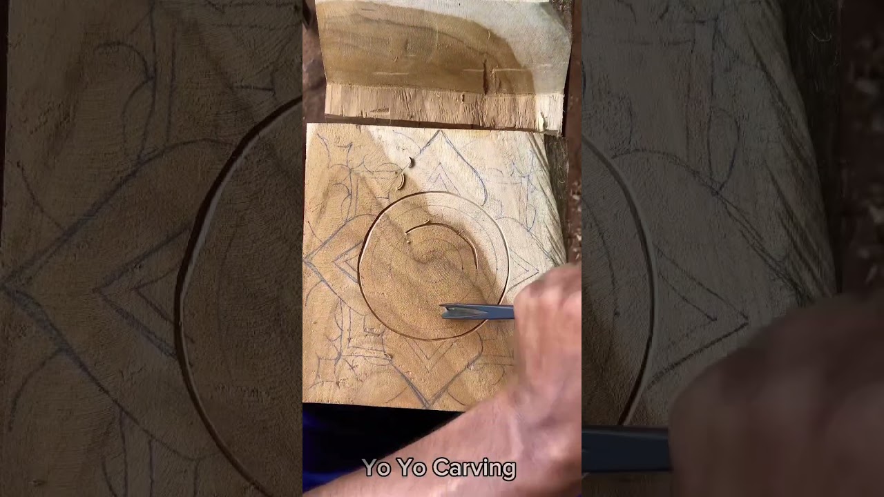 Yo Yo Wood Carving 😁💛 ( Y2wC )