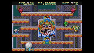 スノーブラザーズ（MD/メガドライブミニ） クリア動画