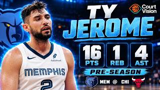 Information Ty Jerome - 16 Points, 4 Assists, 1 Rebound vs Bulls - 2026-27 Preseason Update