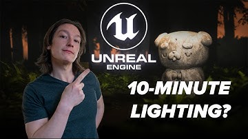 10-Minute Lighting in Unreal Engine 5 - Lighting a Nature Scene