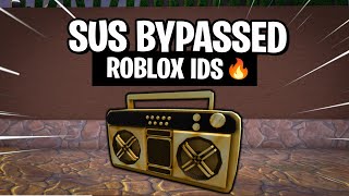 SUS Bypassed Roblox Boombox Audio Codes/ids [WORKING✅]