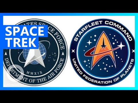 US Space Force logo looks kinda Trekky - TomoNews