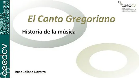 Cosa indica il canto gregoriano?