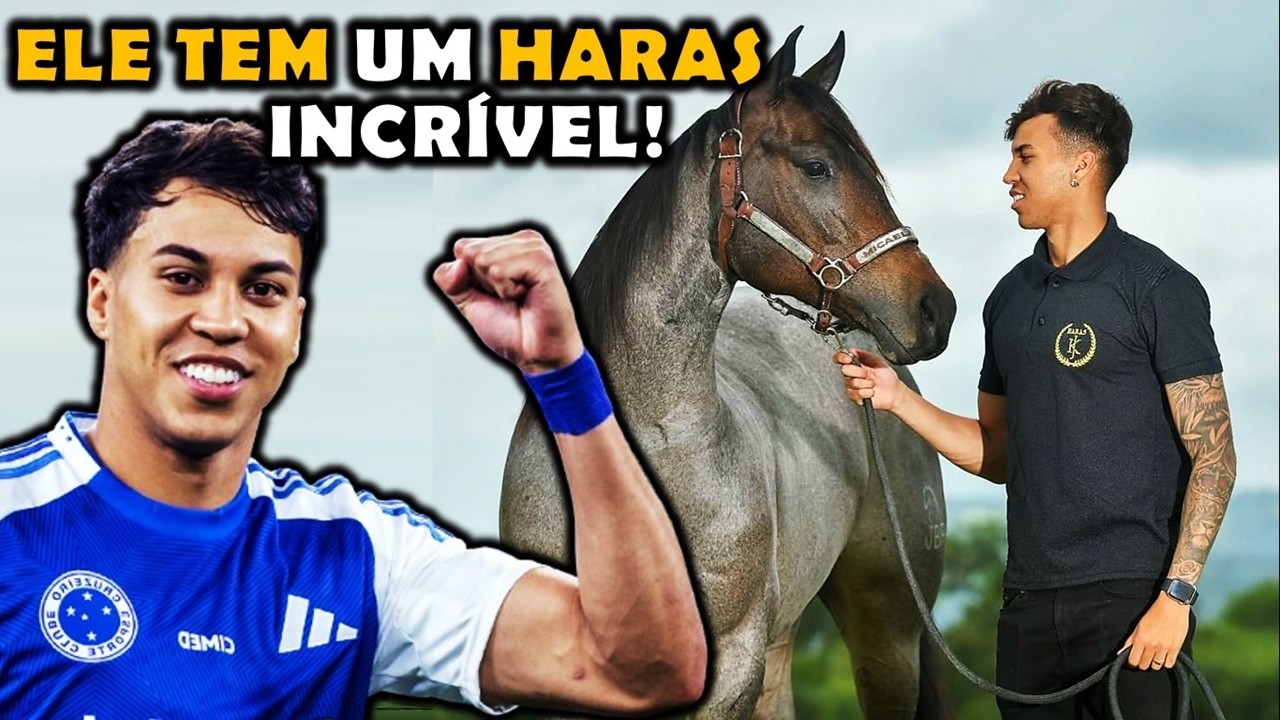 O HARAS do ARTILHEIRO do BRASILEIRÃO 2025 - KAIO JORGE