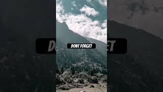 #travel #quotes #nature #mountains #landscape #trending #green #music #peace #motivation #clouds