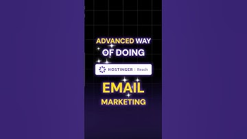 This AI Writes Emails For You Instantly! #hostingerreach #emailmarketing