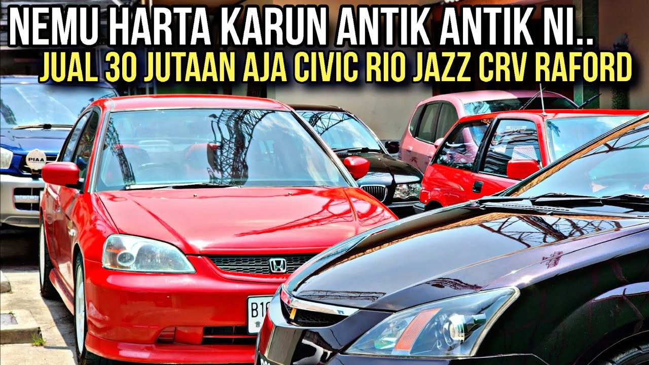 Nemu Lapak Baru kondisi Antik Ganteng nih.. Jual Murah Cuma 30 Jutaan Civic Will Raford CR-V Innova