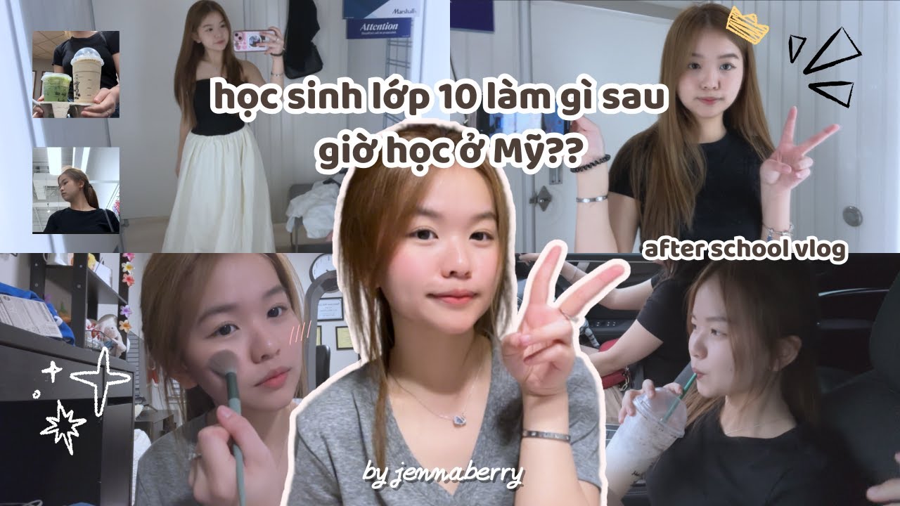 Чем занимаются десятиклассники после школы в США? 👀 | Видеоблог «После школы»