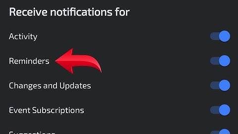 How to turn on events reminder in facebook, Facebook me events reminder on kaise kare