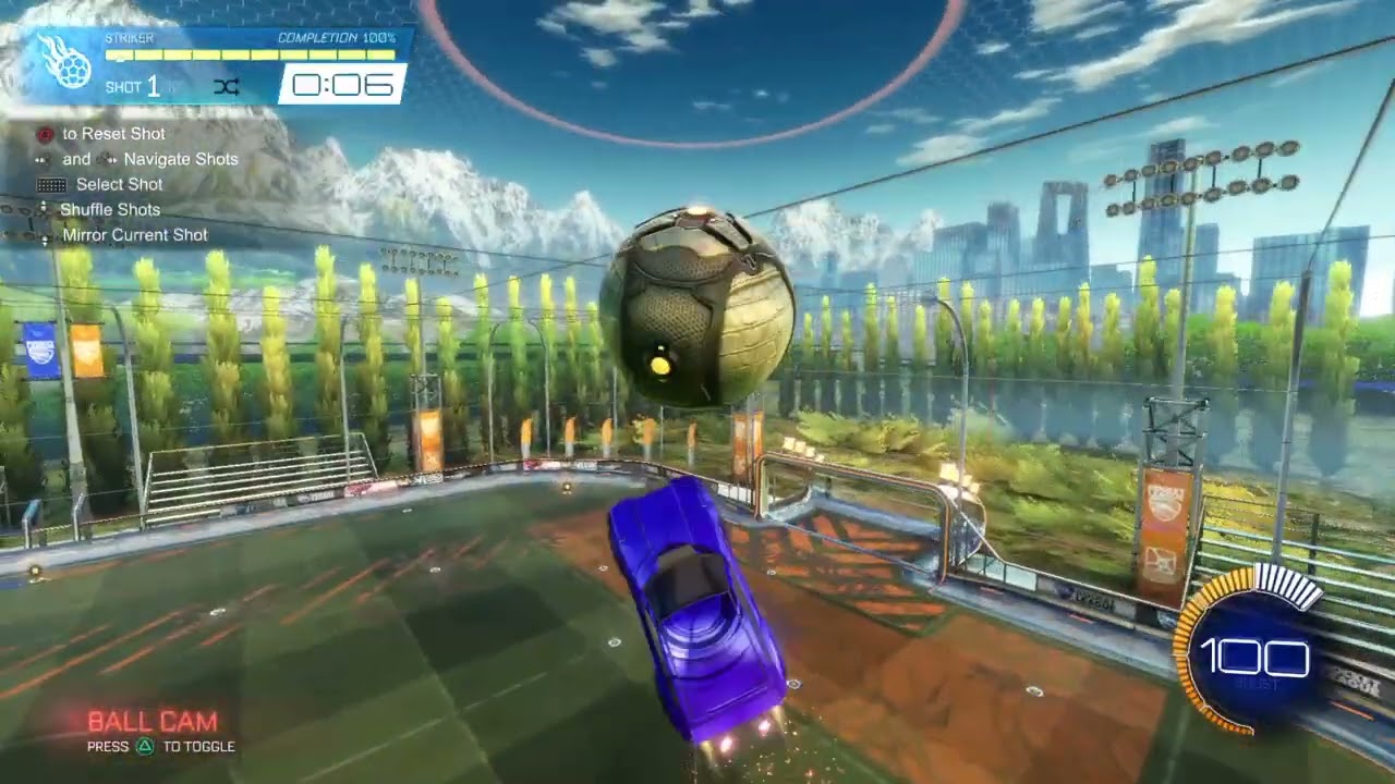 Rocket League®shots
