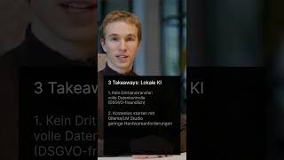 Lokale KI: Datenkontrolle, kostenlos &amp; DSGVO-konform
