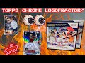 LOADED! 2023 Topps Chrome Logofractor Edition Review!