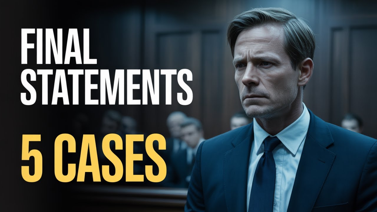 5 TRUE Final Statements That Will Haunt You Forever Full Case