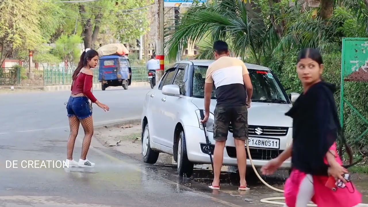 pullingo ALAPARAIGAL // car washing prank // whatsApp status 🤣🤣🤣🤣🤣🤣