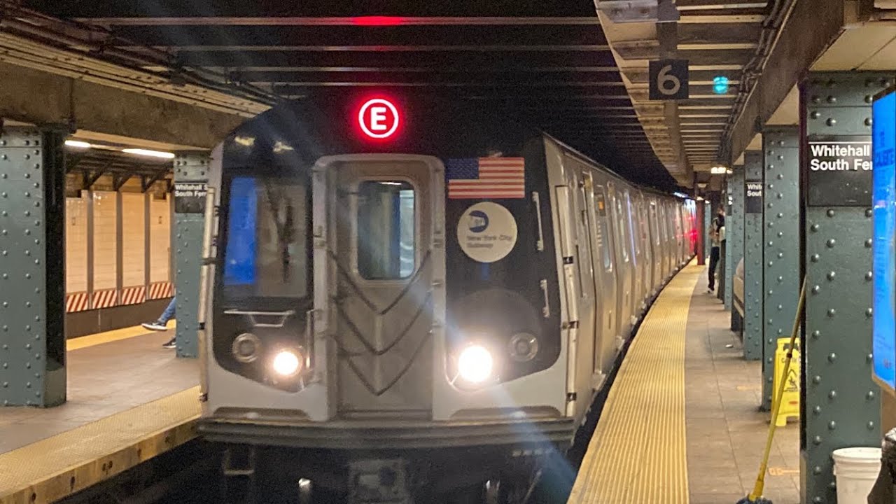 Whitehall R Train (R) Train Action & (E) Trains End/begin Service Action at Whitehall ...
