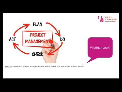 Video: Vad är ett projekt och vad är inte ett projekt?